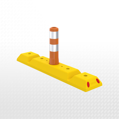 ZT10050 - CAT EYE LANE SEPARATOR WITH DELINEATOR L:200x100 H:500mm