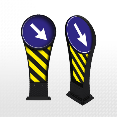 ZT40100 - FLEXIBLE HEAD FOR TRAFFIC ISLAND Ø400