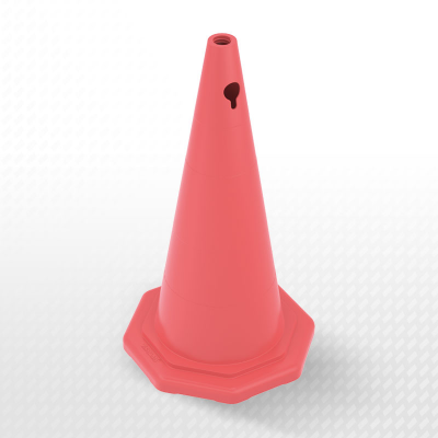ZT702808 - 70 cm PVC TRAFFIC CONE - WITHOUT REFLECTIVE