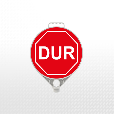 ZT543 - PPC REFLECTIVE CIRCULAR TRAFFIC SIGN BOADRD