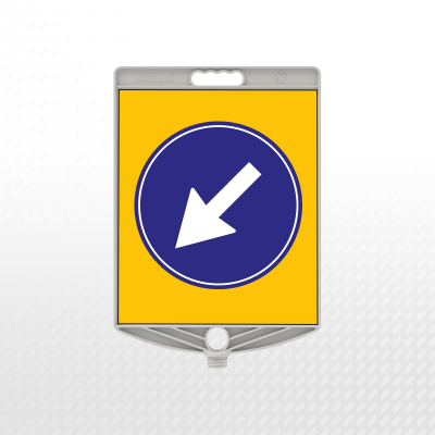 ZT347 - PPC REFLECTIVETRAFFIC SIGN BOARD