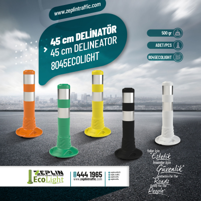 8045ECOLIGHT - 45 cm economic delineator